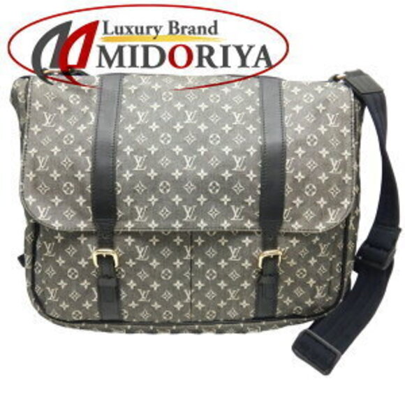 Louis Vuitton Sac Maman Crossbody Shoulder Bag Monogram Noir Black - Picture 1 of 10